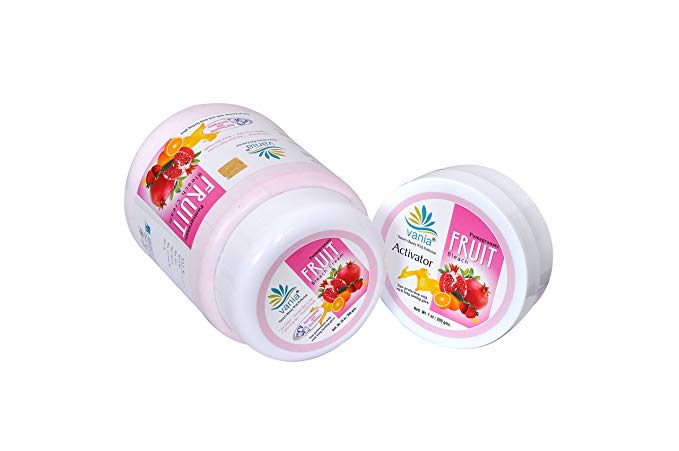 Vania Pomegranate Fruit Bleach Cream 1 Kg | Skin Lightening & Nourishing | Aroma Oils Infused | Face & Body | No Dryness | GoriGori Skin | Lasting Glow