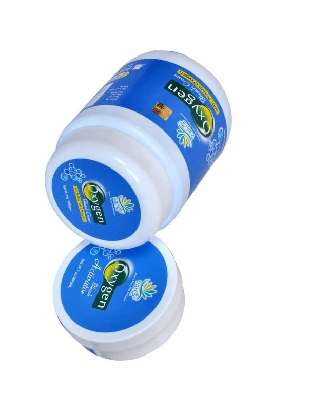 Vania Oxygen Bleach Cream 1 Kg | Soft Spotless Skin | Fair & Cool Like Ice | No Tears, Moisturized Skin | Zero Irritation | Fragrance | Normal to Dry Skin
