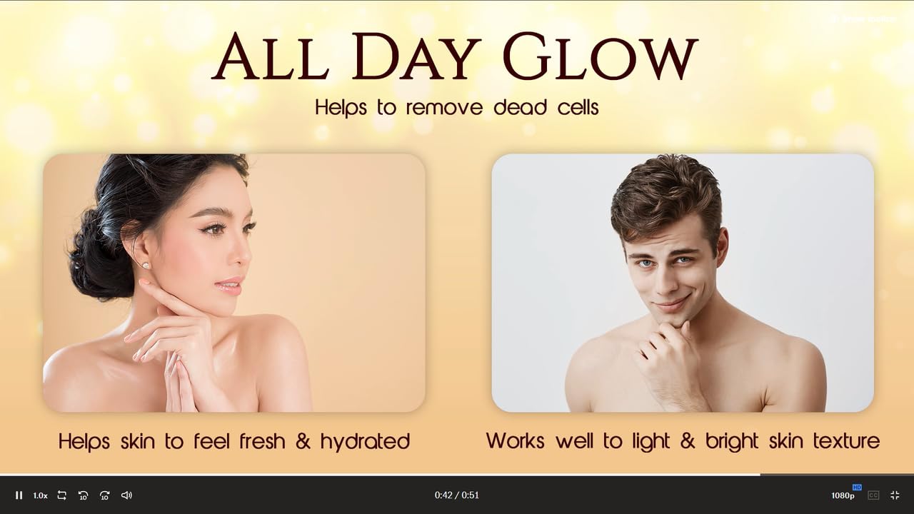 Vania Gold Facial Kit 300 Gm | Unisex Aroma Skin Care | Self & Parlour Use | Instant Fairness & Illumination | Natural Ingredients | Glow Like Gold | 6 In 1 Action