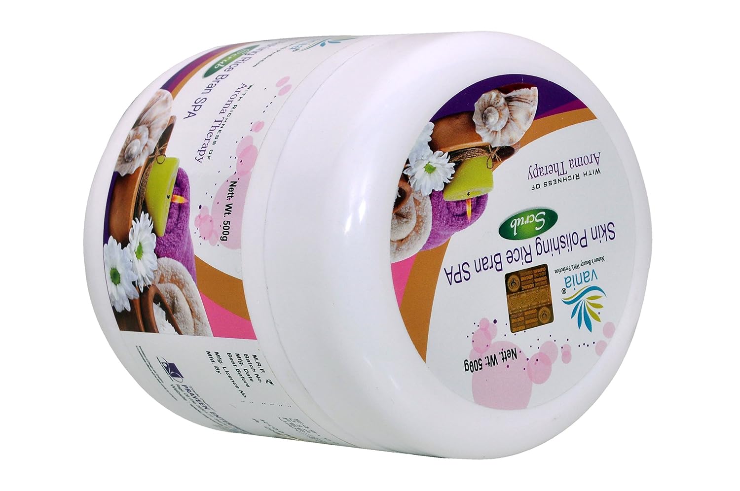 Vania Skin Polishing SPA Combo - 500 Gm Each: Scrub, Cream, Gel & Mask